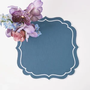 Cheap Agatha Blue Placemats (Set Of 4) Placemats