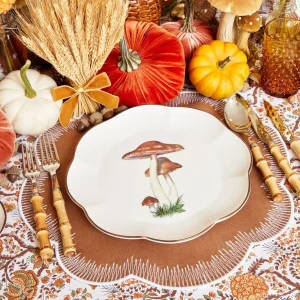 Store Alathea Caramel Linen Placemats (Set Of 4) Placemats