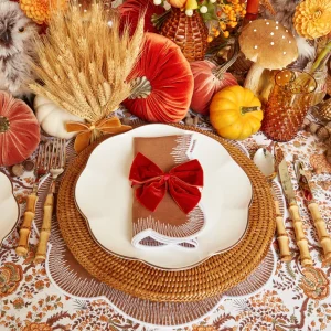 Best Amber Hobnail Jug And Glasses (Set Of 6) Glasses