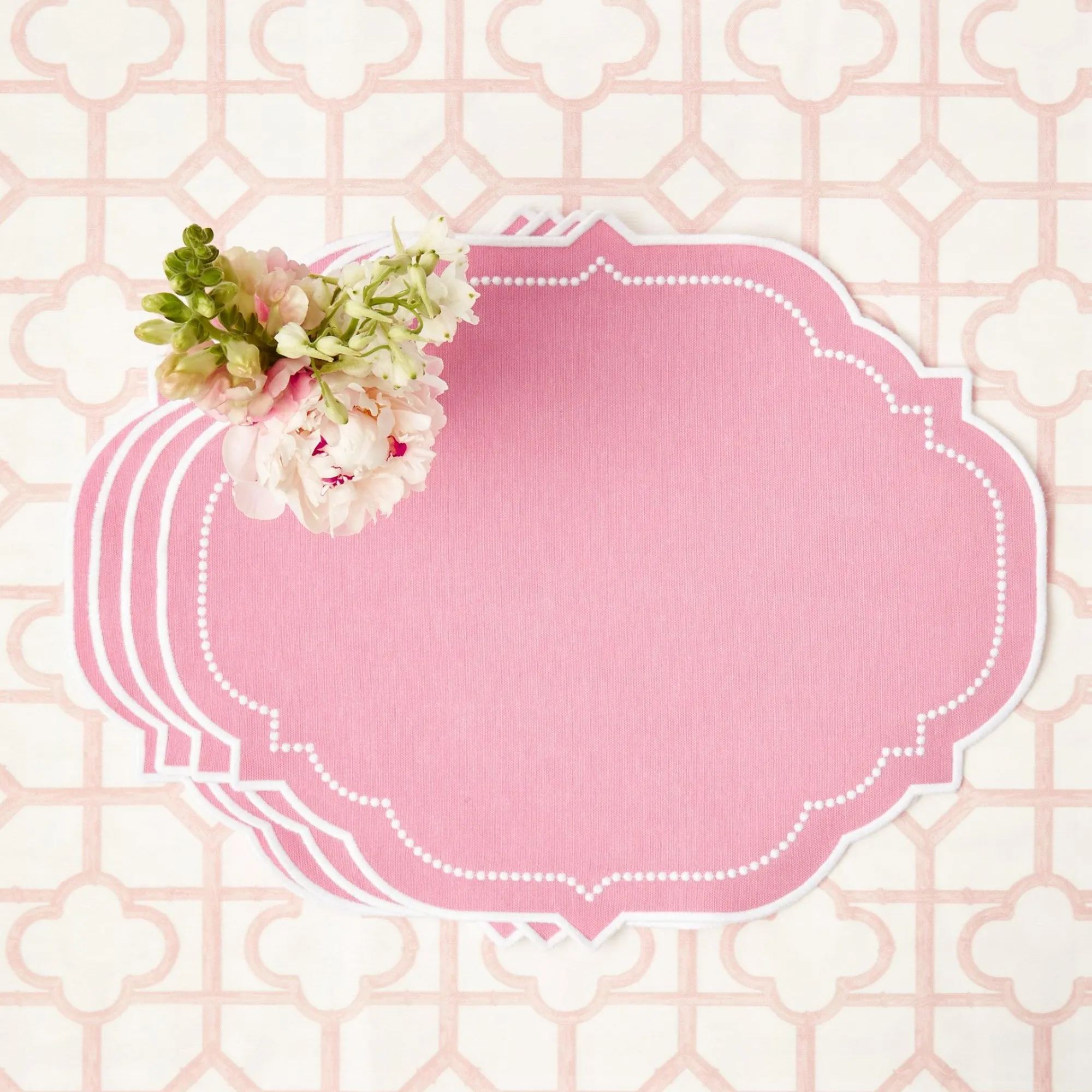 amelie_pink_placemats_set_0.webp Cheap Amelie Pink Placemats (Set Of 4) Placemats