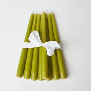 Shop Apple Green Candles (Set Of 8) Candles