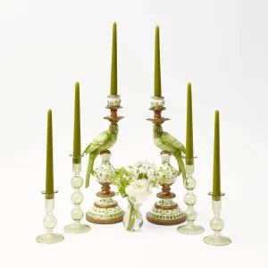 Shop Apple Green Candles (Set Of 8) Candles