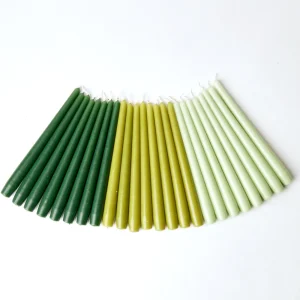 Shop Apple Green Candles (Set Of 8) Candles