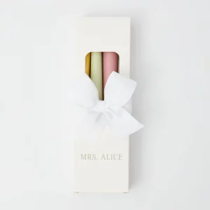 New Assorted Pastel Candles (Set Of 8) Candles