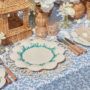 Best Sale Blue Coral Tablecloth Tablecloths