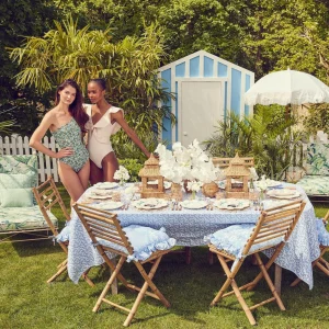 Best Sale Blue Coral Tablecloth Tablecloths