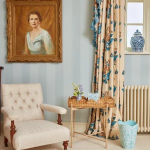 Online Blue Floral Tole Tissue Box Tissue Boxes