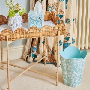 Online Blue Floral Tole Tissue Box Tissue Boxes