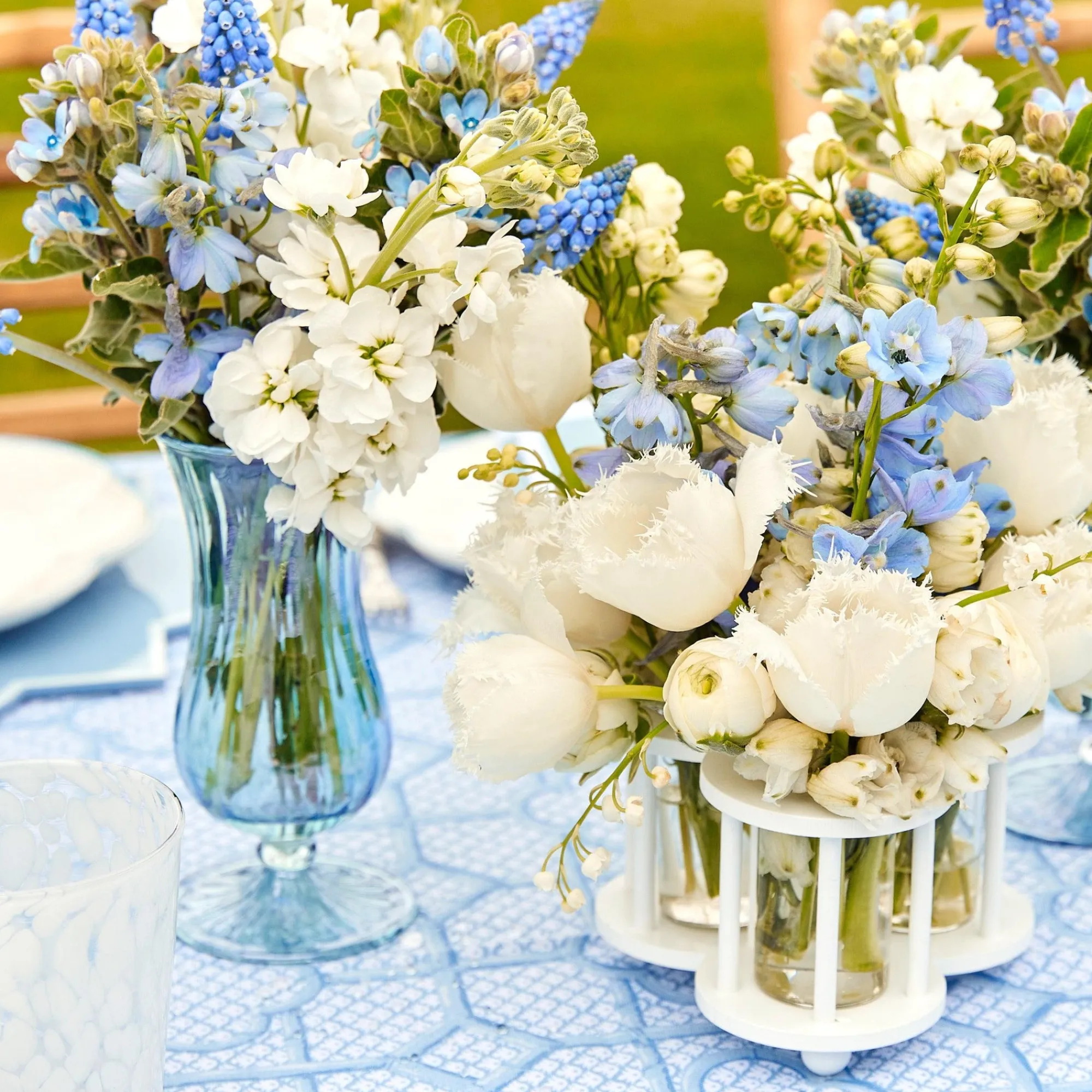 blue_fluted_vases_pair_15.webp Cheap Blue Fluted Vases (Pair) Vases