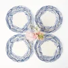 Store Blue Lily Of The Valley Dinner & Starter Plates (Set Of 8) Starter Plates