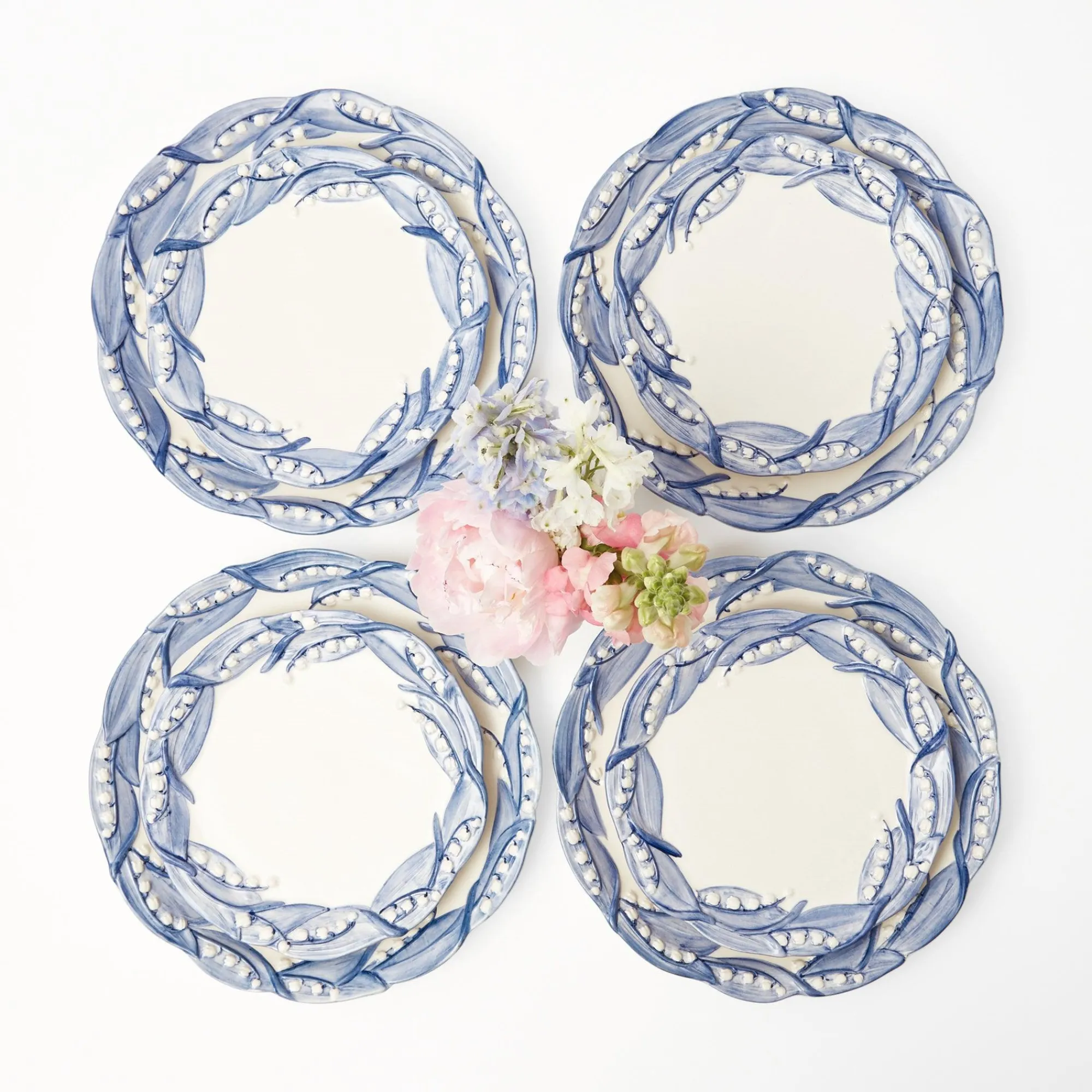 blue_lily_of_the_valley_d_0-3.webp Cheap Blue Lily Of The Valley Dinner & Starter Plates (Set Of 8) Dinner Plates