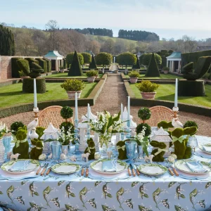 Online Blue Lily Of The Valley Tablecloth Tablecloths