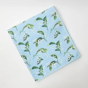 Online Blue Lily Of The Valley Tablecloth Tablecloths