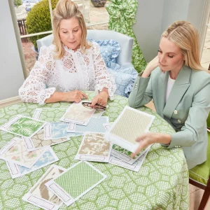 Cheap Blue Lotus Flower Fabric Serena Fresson Fabrics