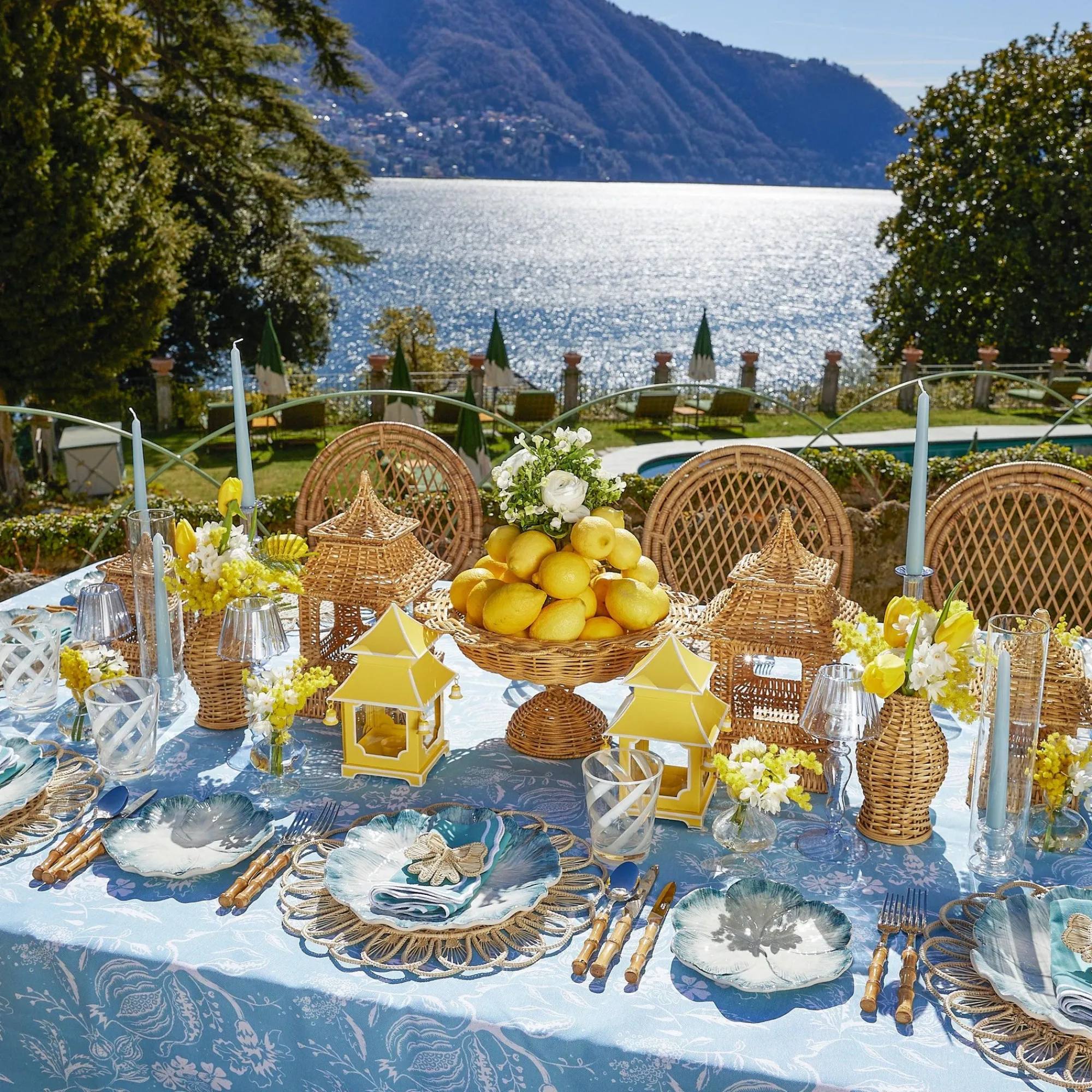 blue_matilde_starter_plat_2-2.webp Outlet Blue Matilde Starter Plates (Set Of 4) Starter Plates