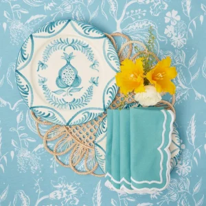 Best Sale Blue Melograno Tablecloth Tablecloths