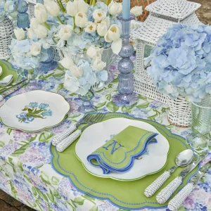 Cheap Blue Tulip Dinner & Starter Plates (Set Of 8) Starter Plates