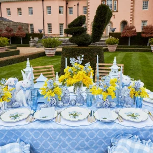 Cheap Blue Tulip Dinner Plate Dinner Plates