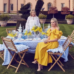 Clearance Blue Tulip Dinner Plates (Set Of 4) Dinner Plates