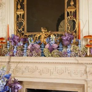 Clearance Burnt Orange Candles (Set Of 8) Candles