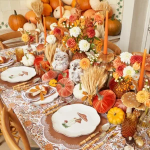 Clearance Burnt Orange Candles (Set Of 8) Candles