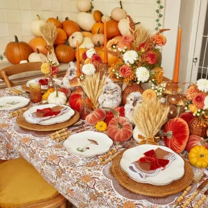 Shop Burnt Orange Napkin Bows (Set Of 4) Napkin Rings, Bows & Wreaths