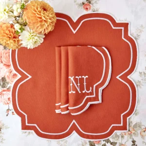 Flash Sale Burnt Orange Napkins (Set Of 4) Napkins
