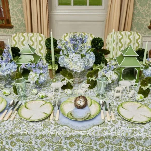 Flash Sale Capri Lettuce Dinner & Starter Plate (Set Of 8) Dinner Plates