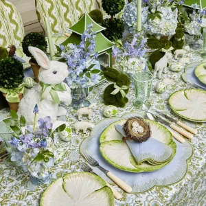 Store Capri Lettuce Dinner & Starter Plate (Set Of 8) Crockery Sets