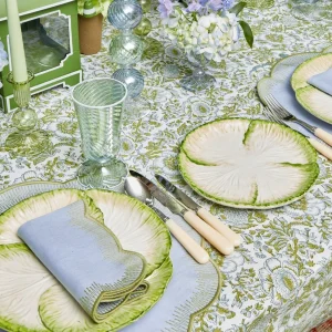 Flash Sale Capri Lettuce Dinner & Starter Plate (Set Of 8) Dinner Plates