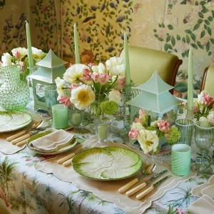 Shop Capri Lettuce Dinner Plate (Set Of 4) Lettuce Crockery