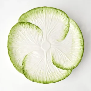 Shop Capri Lettuce Dinner Plate (Set Of 4) Lettuce Crockery