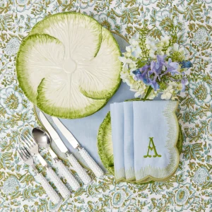 Shop Capri Lettuce Dinner Plate (Set Of 4) Lettuce Crockery