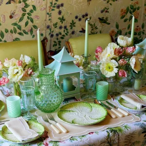 Cheap Capri Lettuce Starter Plate (Set Of 4) Lettuce Crockery