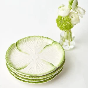 Outlet Capri Lettuce Starter Plate (Set Of 4) Starter Plates