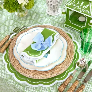 Cheap Cecily Green Napkins (Set Of 4) Napkins