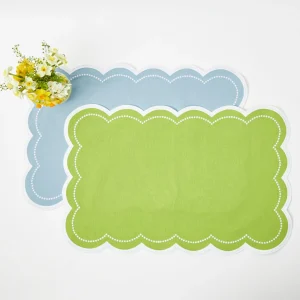Cheap Cecily Green Tray Liner Trays & Liners