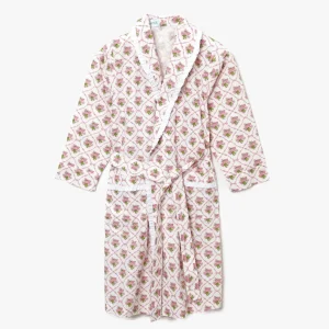 Hot Children's Pink Bouquet Dressing Gown Aprons & Robes