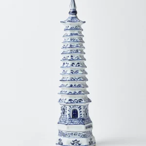 Flash Sale Chinoiserie Porcelain Pagoda Pagodas & Lanterns