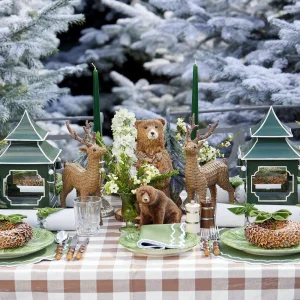 Discount Chocolate Gingham Tablecloth Tablecloths