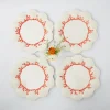 Fashion Coral Dinner Plates (Set Of 4) Dinner Plates