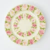 Clearance Dahlia Garland Dinner Plate Dinner Plates