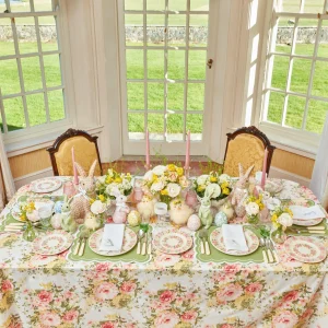 Clearance Dahlia Garland Dinner Plate (Set Of 4) Crockery Sets