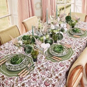 Fashion Edie Moss Green Napkins (Set Of 4) Napkins