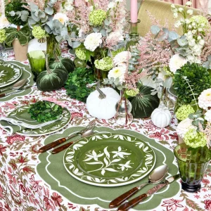 Fashion Edie Moss Green Napkins (Set Of 4) Napkins