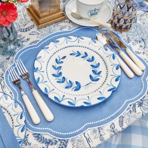 Best Elizabeth Garland Dinner & Starter Plates (Set Of 8) Crockery Sets