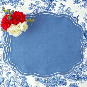 Discount Eloise Blue Placemats (Set Of 4) Placemats