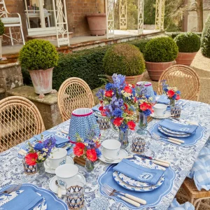 Discount Eloise Blue Placemats (Set Of 4) Placemats