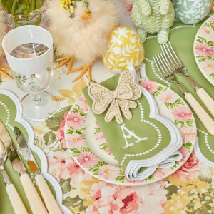 Hot Elsa Green Napkins (Set Of 4) Napkins