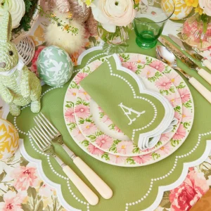 Hot Elsa Green Napkins (Set Of 4) Napkins